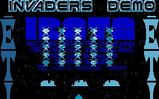 Invaders Demo — screenshot 1